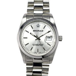 Reginald Vintage 90's Mens Stainless Steel Watch 36mm Screwdown Water Resist